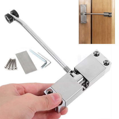 Adjustable Automatic Door Closer Aluminum Alloy for Interior Commercial Doors
