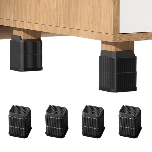 Adjustable Furniture Leg Riser Pads Heavy-Duty Risers for Sofa Bed & Desk