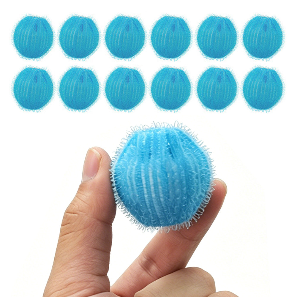 12 Pack Pet Hair Catcher Balls Reusable Laundry Lint Collector