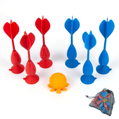 Suction Cup Dart Game for Kids and Families Indoor Outdoor Target Toss Game