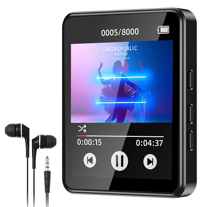 MP4 Player with Bluetooth 2.4-Inch Screen Built-in Speaker and FM Radio