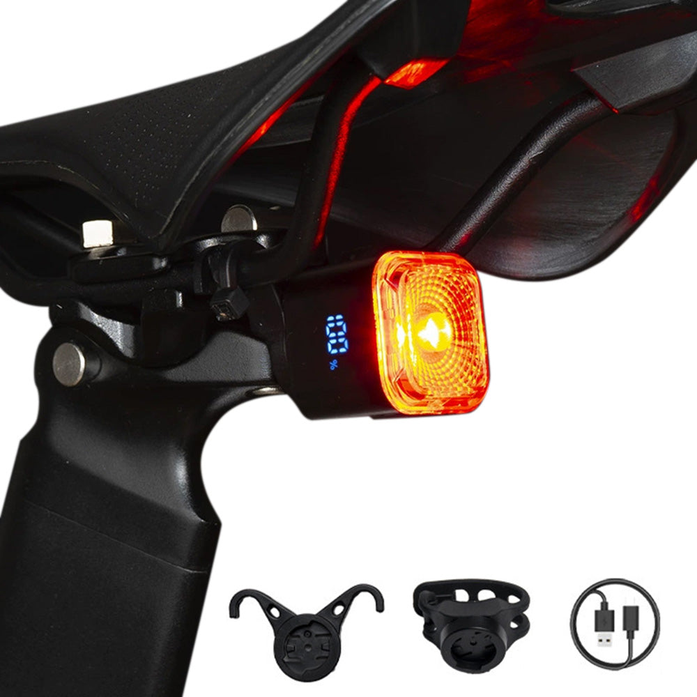 Smart Brake Sensing Bike Tail Light ââ‚?USB Rechargeable Safety Lamp
