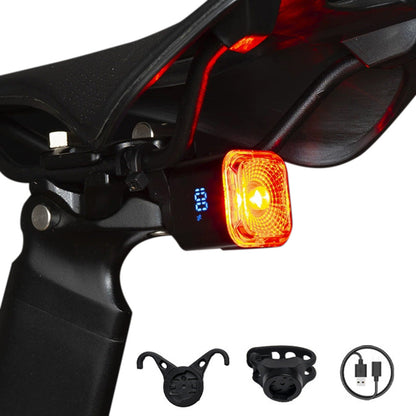 Smart Brake Sensing Bike Tail Light ââ‚?USB Rechargeable Safety Lamp