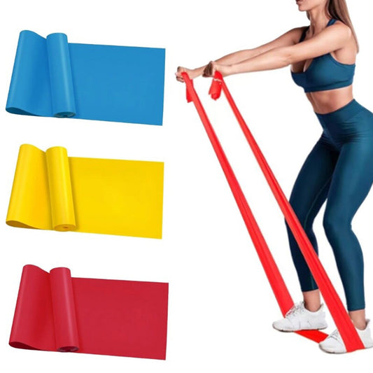 3Pcs Set Resistance Bands Fitness Stretch Bands for Yoga Gym Workout