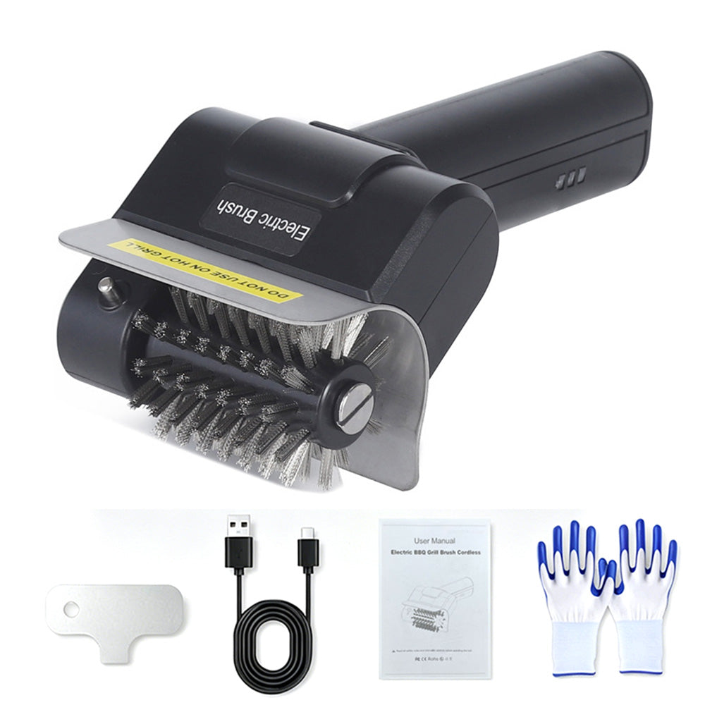 Cordless Electric Grill Brush BBQ Cleaner