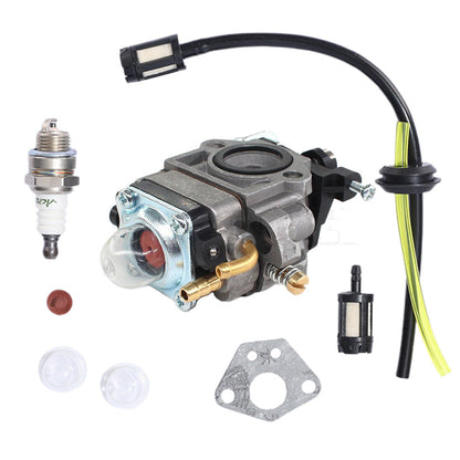 15mm Carburetor for 33cc/43cc/52cc Brushcutter Trimmer Whipper Snipper Carby Replacement