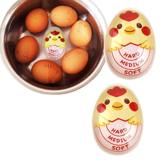 Set of 2 Piece Resin Egg Timer
