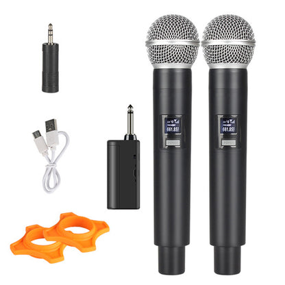 2Pcs 2.4G Wireless Microphone