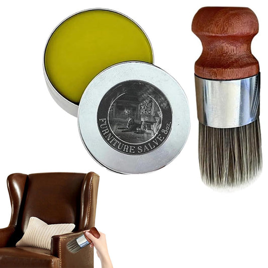 Furniture Salve for Leather Furniture Repair Oil with Brush