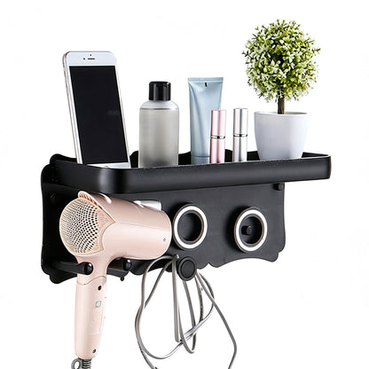 Aluminum Wall Mounted Hair Dryer Holder for Dyson Hair Dryer