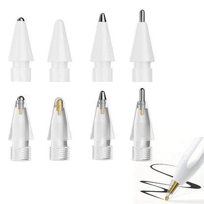 Replacement Pencil Tips Kit for Apple Pencil Tip Nibs Accessories for Apple Pencil Pro/ 1st Gen/ 2nd Generation