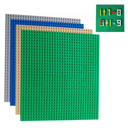 4Pcs 32x32 Classic Baseplates Building Plates for LEGO Building Bricks
