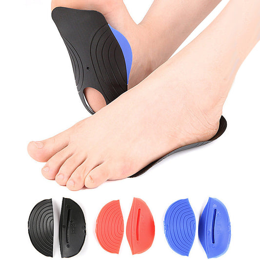 Thin Shoe Inserts High Arch Support Insoles with 3 Adjustable Heights