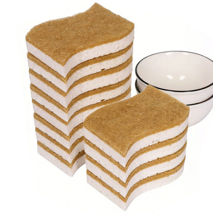 Compostable Coconut Cellulose Kitchen Dish Sponge Scrubber