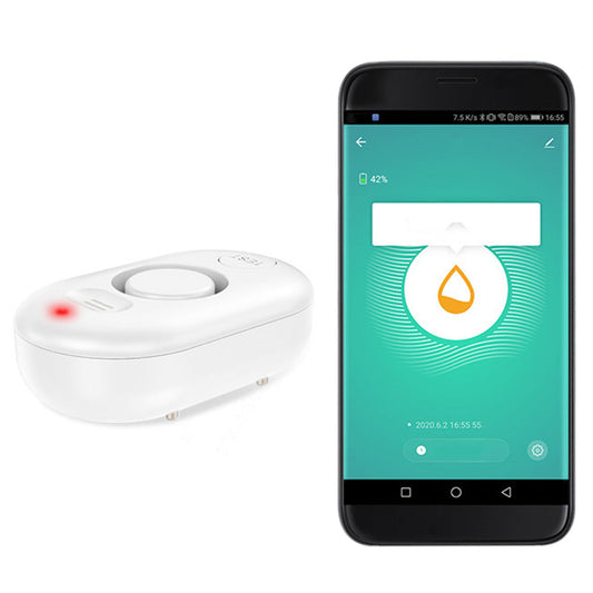 100dB WiFi Water Leak Detector Wireless Smart Water Sensor Alarm with Tuya App Notifications