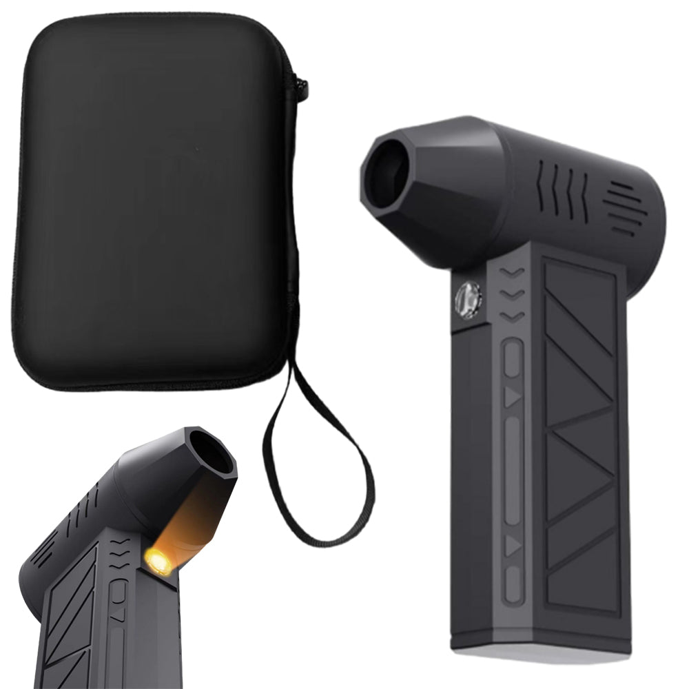 Portable Electric Jet Dry Blower Compressed Air Duster Turbo Fan for Home Car Computer Keyboard Cleaning