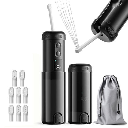 250ml Portable Travel Bidet with 5 Spray Modes & 8 Replaceable Nozzles