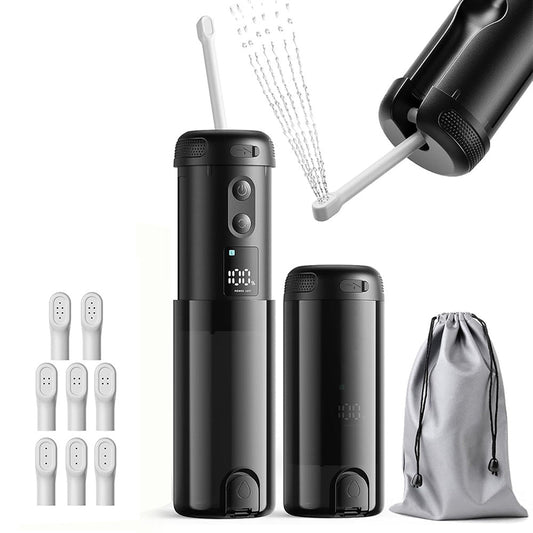 250ml Portable Travel Bidet with 5 Spray Modes & 8 Replaceable Nozzles