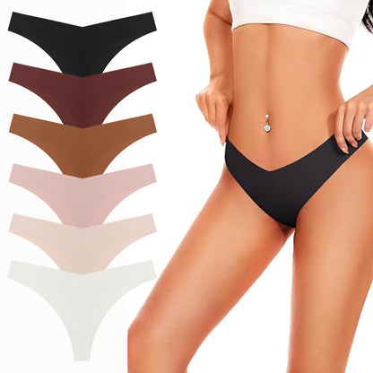 6 Pack Cooling Fabric Seamless Underwear