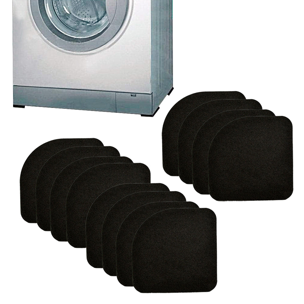 Set of 24Pcs Anti Vibration Pads for Washing Machine Support Feet Stabilizer Mat for Washer Dryer