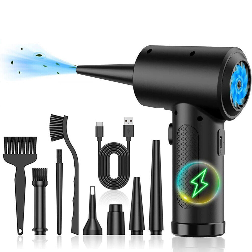 Cordless Electric Air Duster ââ‚?51000RPM Handheld Blower for PC Cleaning