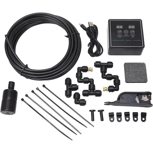 Reptile Mist Intelligent Humidifier Sprinkler Kit System Adjustable Spray Rainforest Fogger