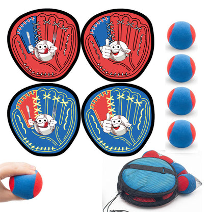 Toss & Catch Ball Game with Toddler Baseball Glove for Kids Age 6+