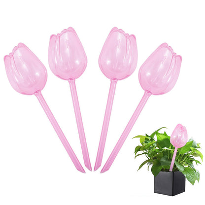4Pcs Plant Watering Globes Plastic Self-Watering Device for Garden Plant Indoor Outdoor