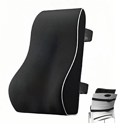 Memory Foam Cushion with Breathable Mesh Cover for Chair and Car