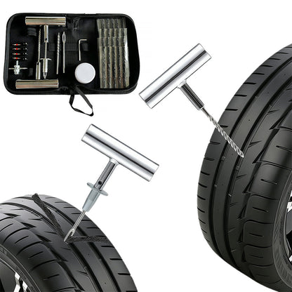 36PCS Tire Repair Kit for Car Motorcycle Truck and SUV ¨C Tubeless Tire Plug Tool Set
