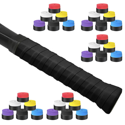 30PCS Racket Grip Tape Non-Slip Sweat-Absorbent Overgrips for Tennis & Badminton
