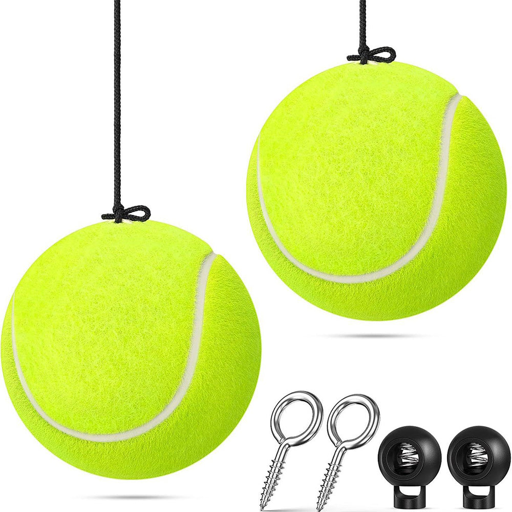 2Pcs Garage Parking Aid Tennis Balls ¨C Adjustable String Vehicle Stopper for Safe and Precise Parking