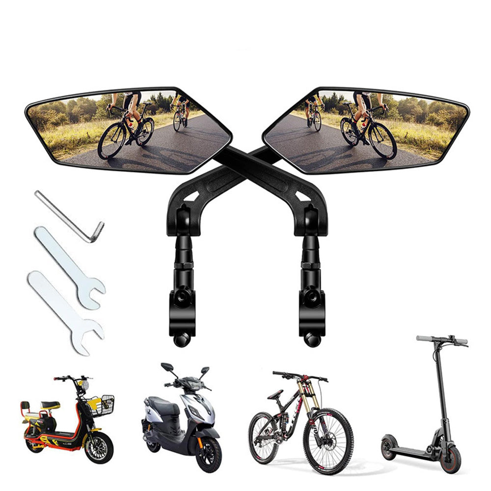 Adjustable Rotatable Rearview Mirror for Mountain Bike Handlebar