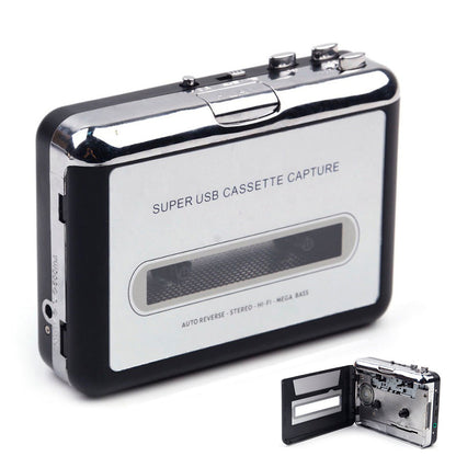USB Cassette to MP3 Converter Player for PC Recording