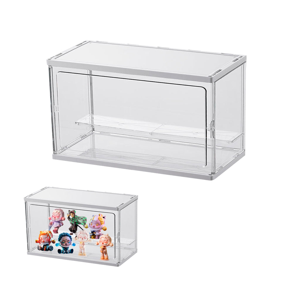 Transparent Desktop Storage Box Perfume Display Stand Cosmetics Dustproof Storage Case