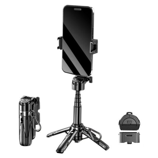 Mini Bluetooth Selfie Stick with Remote & Tripod Stand for Mobile Phones