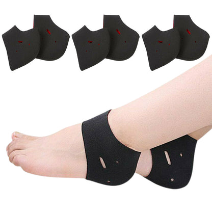 4-Pack Heel Protectors Sleeves for Women ââ‚?Anti-Crack & Breathable