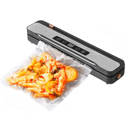 Wet & Dry Dual-Use Food Vacuum Sealer Machine with Built-In Cutter