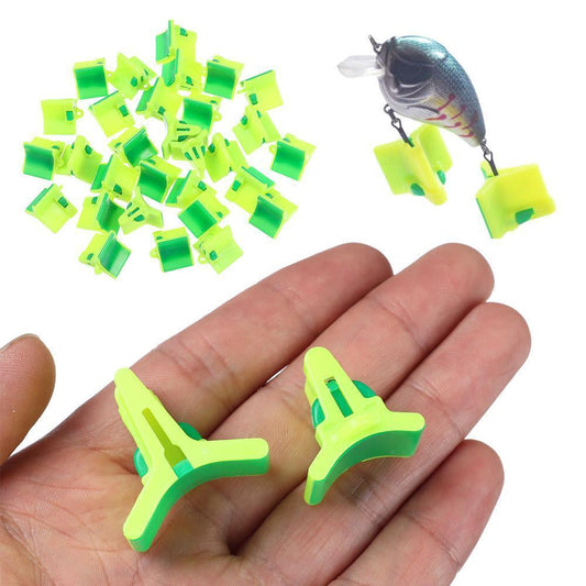 10Pcs Treble Hook Covers Fishing Hooks Protector Treble Hook Safety Cap for Fishing Lures