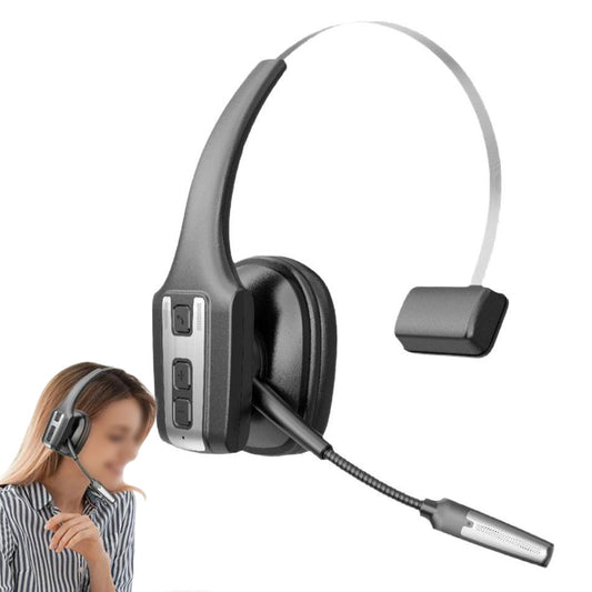 Bluetooth Wireless Headset with Mic Ideal for Truckers Drivers & Office Use