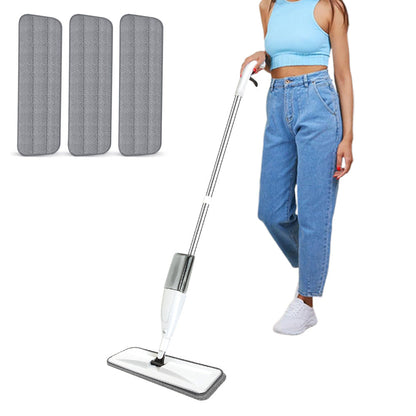 Microfiber Spray Mop for Floors Cleaning Wet Dry Hardwood Floor Cleaning Mop with 3 Washable Pads