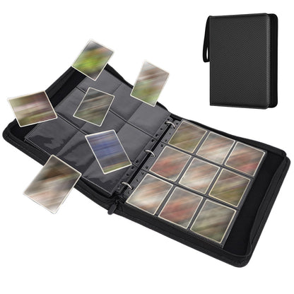 1080 Pockets Card Binder with Zipper Handle Card Holder
