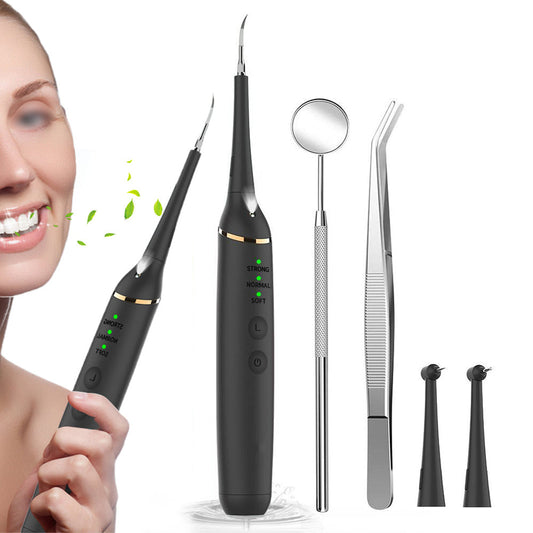 Electric Ultrasonic Tooth Cleaner Dental Plaque Tartar Remover for Home Use