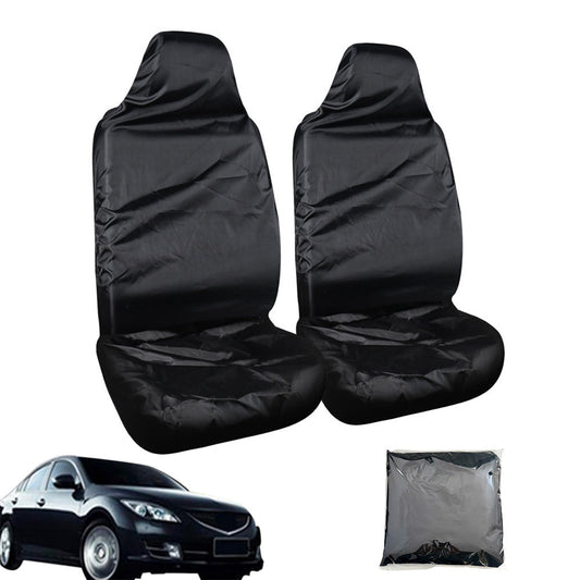 Universal Front Car Seat Covers Pair a€?Waterproof and Easy-Clean Seat Protectors
