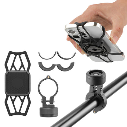 Detachable Bike Phone Holder Universal Bicycle & Motorcycle Cell Phone Mount