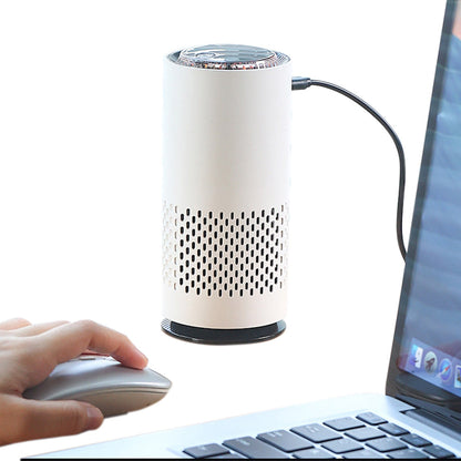 USB Air Purifier and Freshener ¨C With Colorful Lights for Car Pet Bedroom and Office