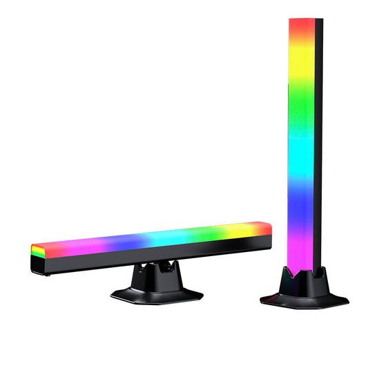 2Pcs RGB LED Light Bars Multicolor Atmosphere Lights  APP Control  Gaming and TV Backlight