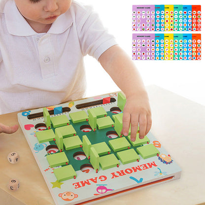 Matching Memory Game Set Travel Camping Board Game Toys for Families Friends