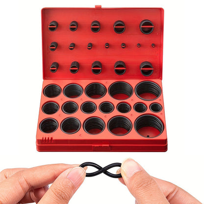 419 PCS O Ring Kit with Storage Box Rubber Sealing Gasket