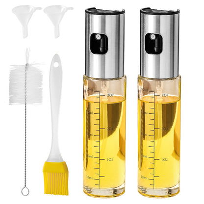 100ml Glass Olive Oil Sprayer Bottle for Cooking Salad BBQ & Grilling
